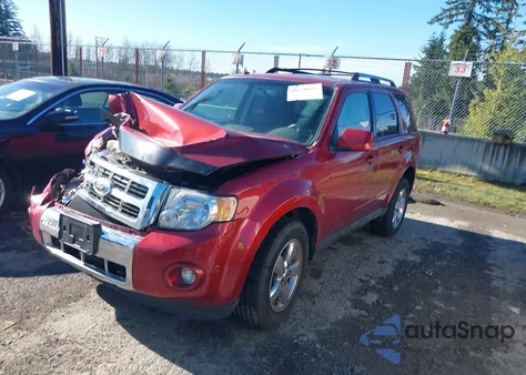 2012 Ford Escape Limited z USA, uszkodzony, nr VIN 1FMCU9EG0CKC26734